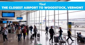 Image of Closest Airport to Woodstock Vermont